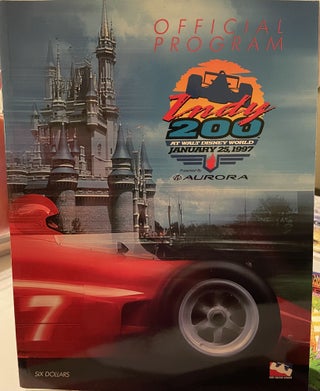 Trans World Indy 200 at Walt Disney World Official Program 1997 & 1999