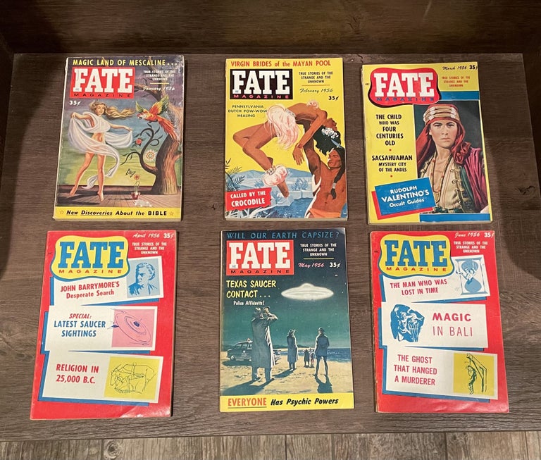 Item #5558464 Fate Magazine True Stories of the Strange and the Unknown Jan - Dec missing October. Robert N. Webster.