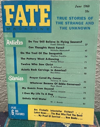 Item #5563069 Fate True Stories of the Strange and the Unknown, Vol. 13 - No. 6 Issue 123. Mary...