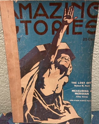 Item #5563177 Amazing Stories Science Fiction Vol. 9 No. 1 May 1934. Peril Milton R. Sloane...