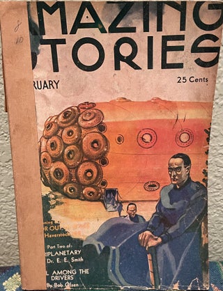 Item #5563185 Amazing Stories Science Fiction February, 1934 Vol. 8 No. 10. Hill Haverstock H....