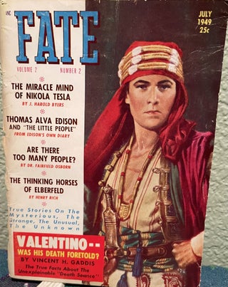 Item #5563198 Fate Magazine; True Stories on the Mysterious, The Strange, The Unusual, The...