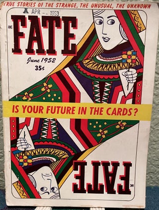 Item #5563208 Fate Magazine, True Stories of the Strange, The Unusual, The Unknown June 1952 Vol5...