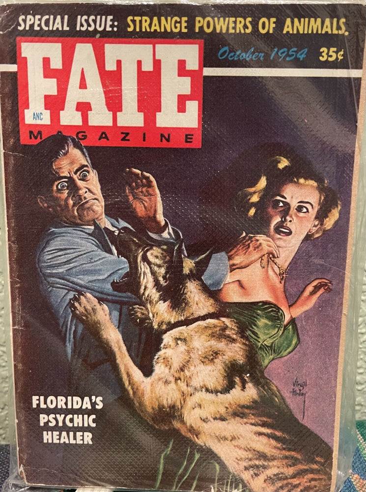 Item #5563223 Fate Magazine; True Stories of the Strange and the Unknown October 1954 Vol7 No 10 Issue 55. Robert N. Webster.