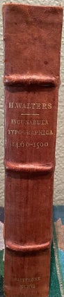 Henry Walter's Collection of XVth Century Books
