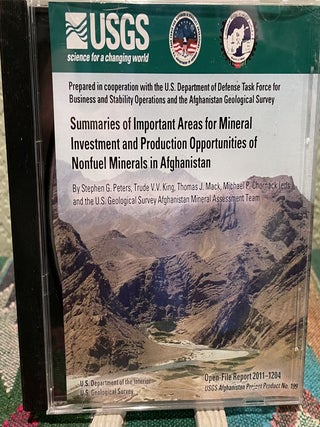 Item #5563535 Summaries of Important Areas for Mineral Investment and Production Opportunities of...