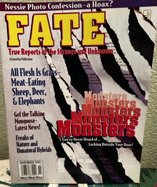 Fate Magazine 1995 missing June & September, Jan-December 10 months