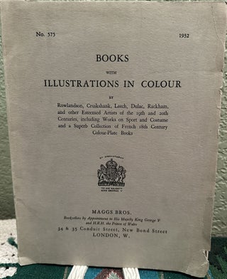 Item #5563953 Books with Illustrations in Colour. Maggs Bros