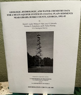 Item #5563958 Geologic, Hyrdrologic, and Water-Chemistry data for a Multi-Aquifer System in...
