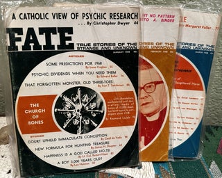 Item #5563996 Fate Magazine, True Stories of the Strange and Unknown January 1968 - December...
