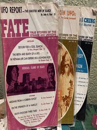 Fate Magazine, True Stories of the Strange and Unknown January 1968 - December 1968, 12 issues