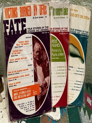 Fate Magazine, True Stories of the Strange and Unknown January 1968 - December 1968, 12 issues