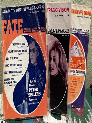 Fate Magazine; True Stories of the Strange and Unknown, January - December 1970 12 issues