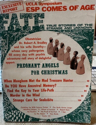 Item #5564000 Fate Magazine; True Stories of the Strange and Unknown, December 1969 Vol. 22 No....