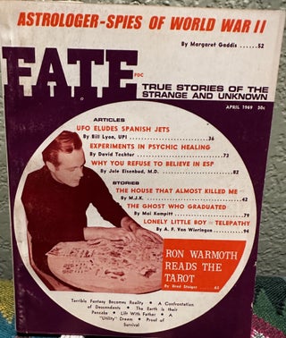 Item #5564001 Fate Magazine; True Storeis of the Strange and Unknown April 1969 Vol. 22 No. 4...