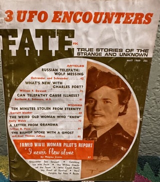 Item #5564002 Fate Magazine; True Stories of the Strange and Unknown, May 1969 Vol. 23 No. 5...