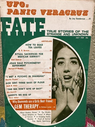 Item #5564004 Fate Magazine; True Stories of the Strange and Unknown July 1969 Vol. 22 No. 7...