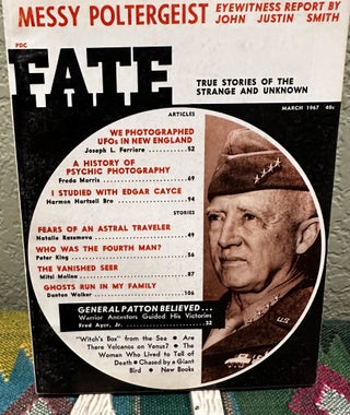 Item #5564016 Fate Magazine; True Stories of the Strange and Unknown March 1967 Vol. 20 No. 3...