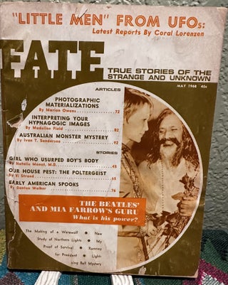 Item #5564022 Fate Magazine; True Stories of the Strange and Unknown May 1968 Vol. 21 No. 5 Issue...