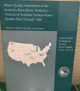 Item #5564033 Chapter B Water-Quality Assessment of the Kentucky River Basin, Kentucky --...