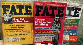 Fate The World's Mysteries Explored 12 Issues Jan - Dec 1981 Vol 34 no 1-12 Issue 370-381