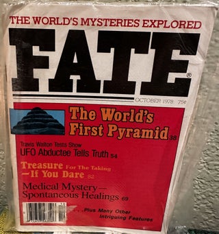 Item #5564083 Fate The World's Mysteries Explored October 1978 Vol 31 No10 Issue343. Mary...