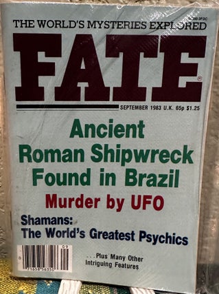 Item #5564093 Fate The World's Mysteries Explored September 1983 Vol. 36 No 9 Issue 402. Mary...