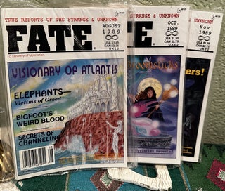 Fate The World's Mysteries Explored 10 issues missing May & September, 1989 Vol 42 No 1-4, 6-8, 10-12 Issue 466-469, 471-473, 475-477