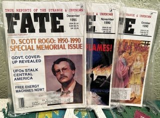 Item #5564098 Fate The World's Mysteries Explored 12 issues 1990 Vol 43 No 1-12 Issue 478 - 489....