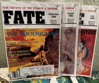 Fate The World's Mysteries Explored 12 issues 1990 Vol 43 No 1-12 Issue 478 - 489