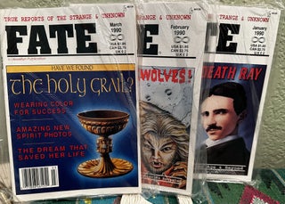 Fate The World's Mysteries Explored 12 issues 1990 Vol 43 No 1-12 Issue 478 - 489