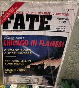 Item #5564113 Fate True Reports of the Strange and Unknown November 1990 Vol 43 No 11 Issue 488....