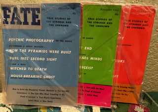 Item #5564114 Fate True Stories of the Strange and Unknown 12 issues Jan - Dec 1962 Vol 15 No 1 -...