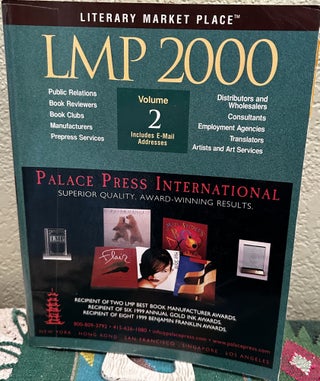 LMP 2000 Literary Market Place The Directory of the International Book Publishing Industry Vol 1 & 2