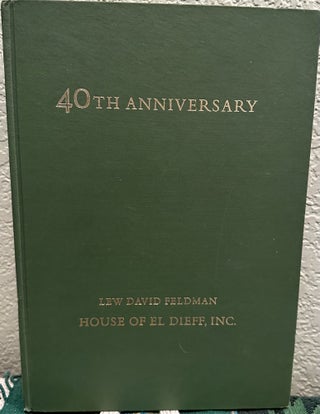 Item #5564261 1975 Fortieth Anniversary Catalogue Containing Forty Selections From Stock. Lew...