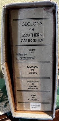 Item #5564325 Geology of Southern California Bulletin 170 Box Set