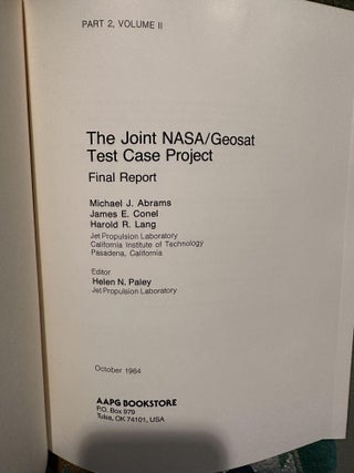 The Joint NASA/Geosat Test Case Proportject Final Report, Part 2 Volume I & II Slipcased, Plates