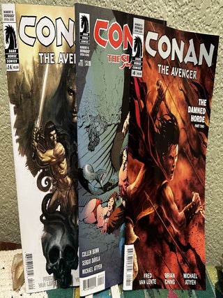 Conan the Slayer #1, #5, #7, #11, & Conan the Avenger #8, #14, & Conan the Barbarian #20, #21, #22, #23