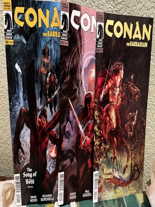 Conan the Slayer #1, #5, #7, #11, & Conan the Avenger #8, #14, & Conan the Barbarian #20, #21, #22, #23