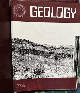 Geology Magazine January 1981 Vol 9 No. 1-12,