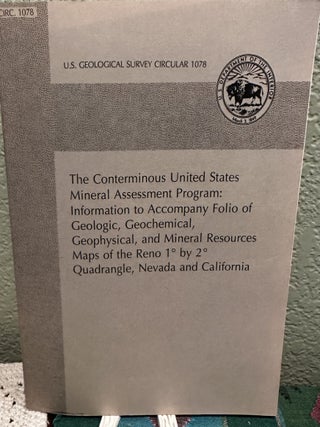 Item #5564905 The Conterminous United States Mineral Assessment Program: Information to Accompany...