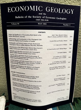 Item #5565051 Economic Geology and the Bulletin of the Society of Economic Geologists Volume 88...