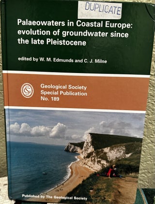 Item #5565151 Palaeowaters in Coastal Europe: Evolution of Groundwater Since the Late...