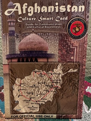 Item #5565384 Afghanistan Culture Smart Card; Guide for Communication and Cultural Awareness. Anon