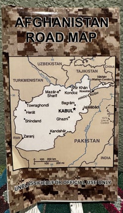Item #5565387 Afghanistan Road Map DoD-2000-AFG-001-09. MCIA