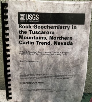 Item #5565441 Rock Geochemistry in the Tuscarora Mountains, Northern Carlin Trend, Nevada, Open...