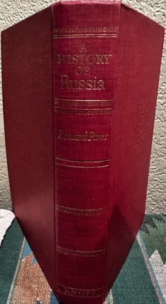 Item #5565469 A History of Russia. Barnard Pares, a new, Richard Pares
