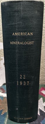 Item #5565478 The American Mineralogist: Journal of the Mineralogical Society of America, Volume...