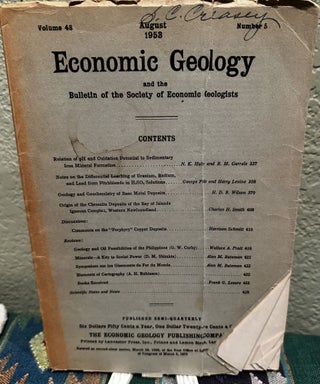 Item #5565590 Economic Geology and the Bulletin of the Society of Economic Geologists Volume 48, ...