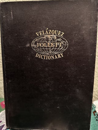 Item #5565783 New Revised Velazquez Spanish and English Dictionary. Mariano Velazquez de la Cadena